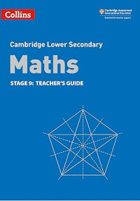 Image of Cambridge Lower Secondary Maths stage: Teacher's guide