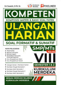 Image of Kompeten Ulangan Harian Smp/ Mts Kelas Viii Kur. Merdeka